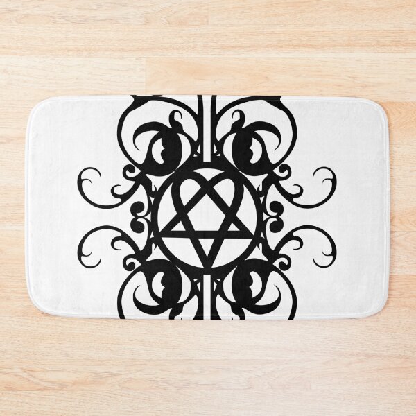 Item preview, Heartagram. Gothic ornamental design designed and sold by Tribalgothss.