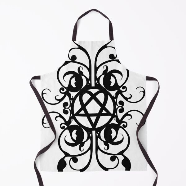Item preview, Heartagram. Gothic ornamental design designed and sold by Tribalgothss.