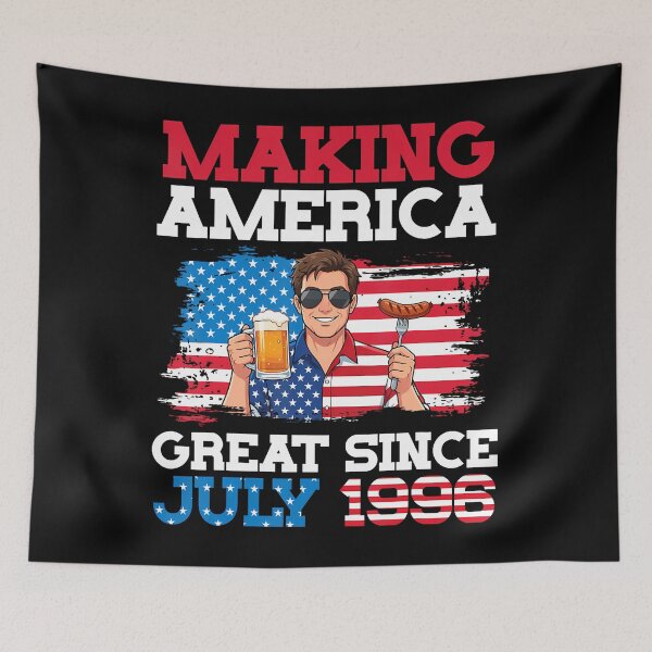 Item preview, Making America Great Since July 1996 Birthday 30 Years Old designed and sold by Fereskabilon.