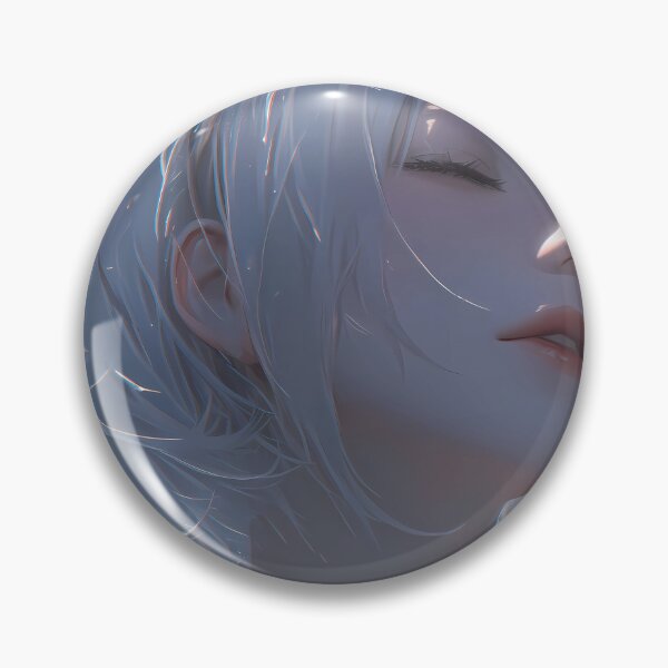 Item preview, 2B Nier Automata White Hair Dreamy Sky Soft Closeup designed and sold by 108Recordings.