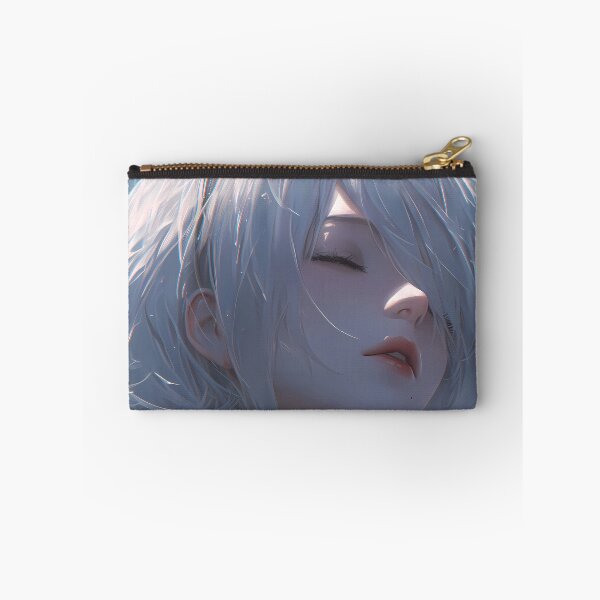 Item preview, 2B Nier Automata White Hair Dreamy Sky Soft Closeup designed and sold by 108Recordings.