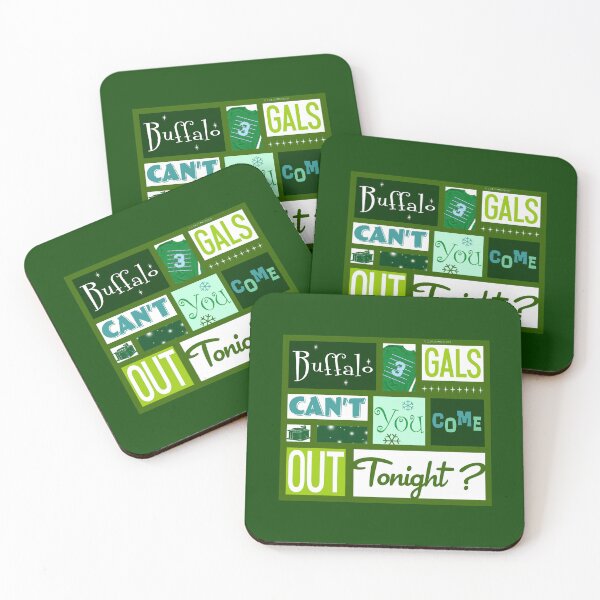 Item preview, Buffalo Gals Green designed and sold by Normbot2000.