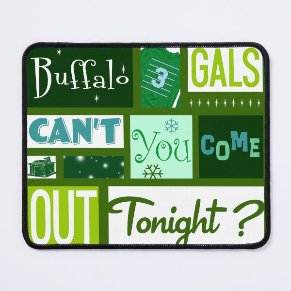 Item preview, Buffalo Gals Green designed and sold by Normbot2000.