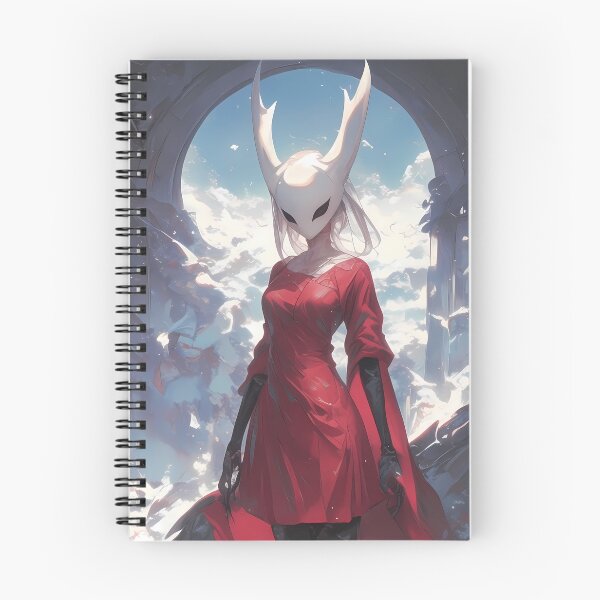 Item preview, Hornet Hollow Knight Red Dress Sky Ruins Serene Epic Scene designed and sold by 108Recordings.