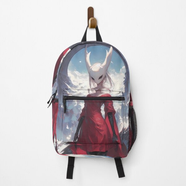 Item preview, Hornet Hollow Knight Red Dress Sky Ruins Serene Epic Scene designed and sold by 108Recordings.