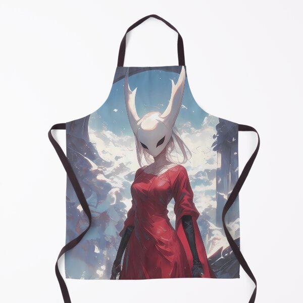 Item preview, Hornet Hollow Knight Red Dress Sky Ruins Serene Epic Scene designed and sold by 108Recordings.