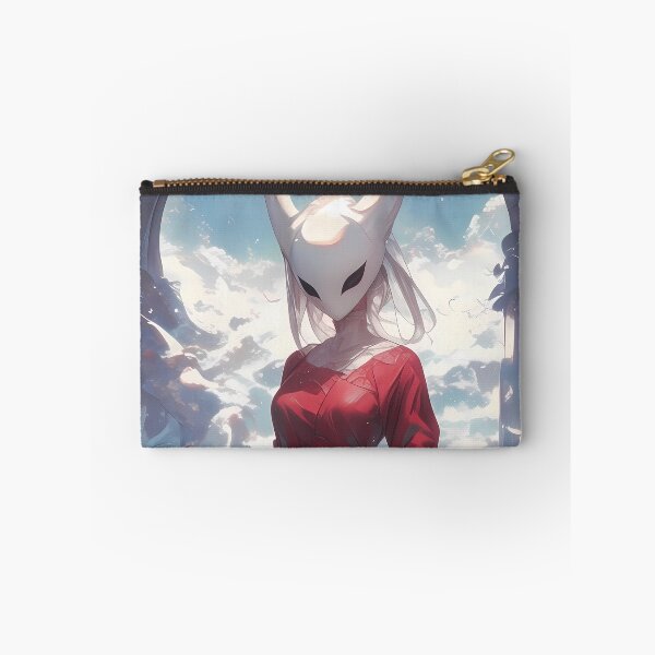 Item preview, Hornet Hollow Knight Red Dress Sky Ruins Serene Epic Scene designed and sold by 108Recordings.