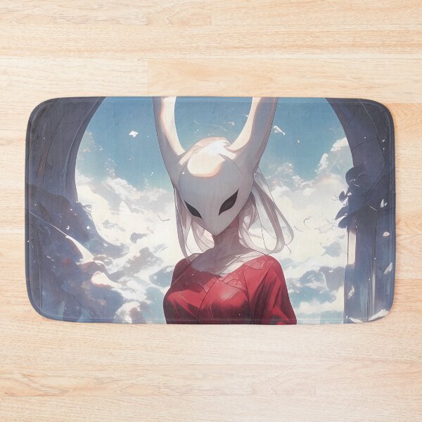 Item preview, Hornet Hollow Knight Red Dress Sky Ruins Serene Epic Scene designed and sold by 108Recordings.
