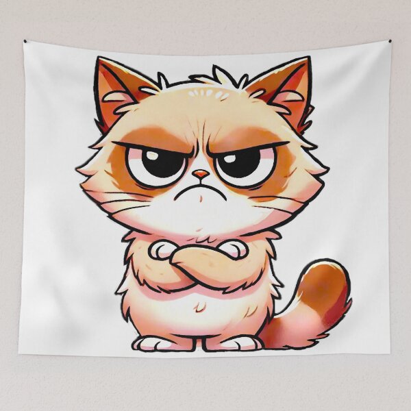 Item preview, Mad Cat designed and sold by ViaARTfactory.