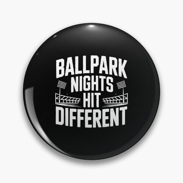 Item preview, Ballpark Nights Hit Different designed and sold by theartfulaspie.
