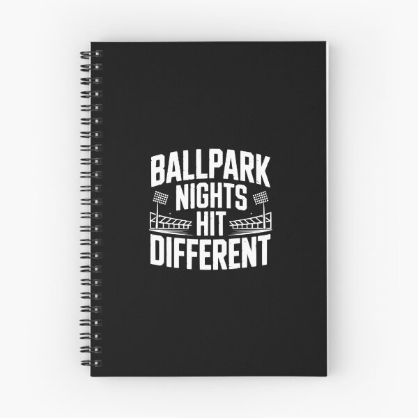 Item preview, Ballpark Nights Hit Different designed and sold by theartfulaspie.