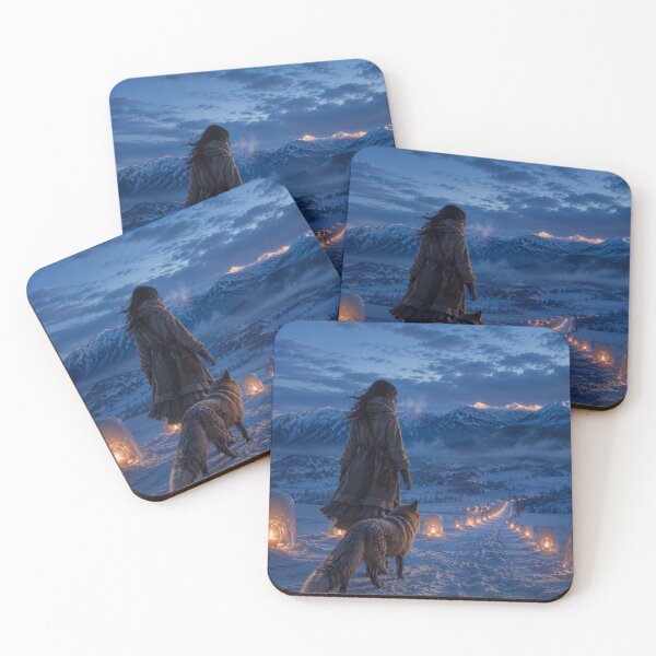 Item preview, Whispers Across Frozen Hokkaido designed and sold by Hana &Kitsu Japan .