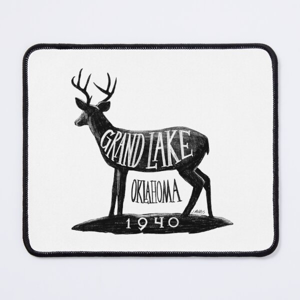 Item preview, Grand Lake Oklahoma Deer designed and sold by John Morris Illustration.
