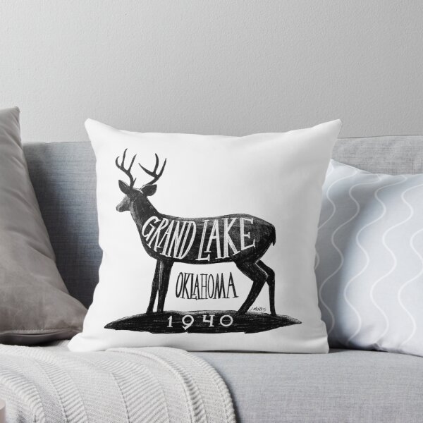 Item preview, Grand Lake Oklahoma Deer designed and sold by John Morris Illustration.