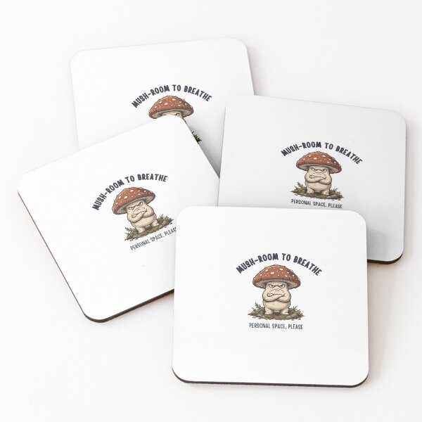 Item preview, Mush-Room to Breathe - Personal Space Mushroom designed and sold by laughingshirts.