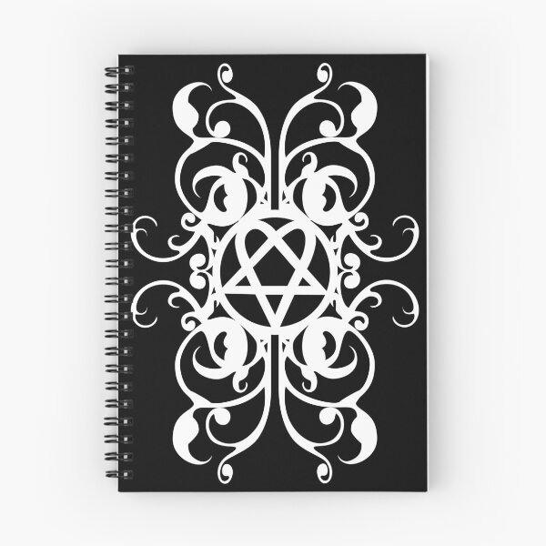 Item preview, Heartagram. Gothic ornamental design designed and sold by Tribalgothss.