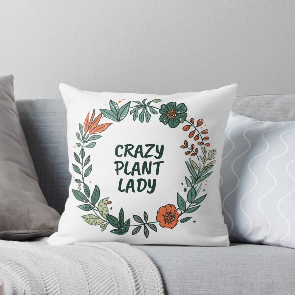 Item preview, Crazy Plant Lady Funny Plant Lover Shirt designed and sold by Pixie-agenca.