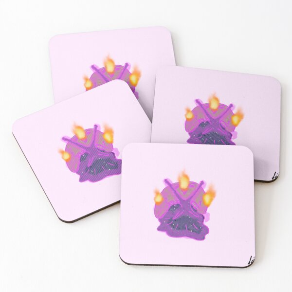 Item preview, Purple snail with a flaming skull for a shell designed and sold by mousse-tache.