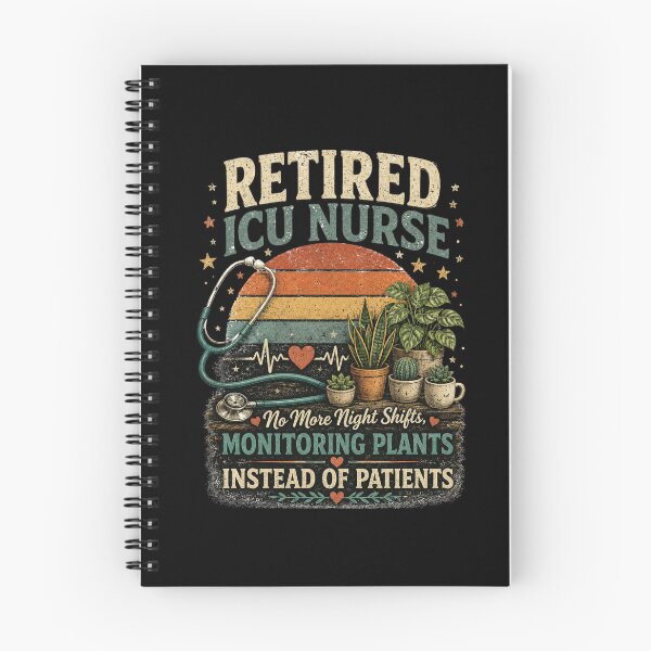 Item preview, Retired ICU Nurse Monitoring Plants Instead of Patients Classic T-Shirt  designed and sold by podlook.