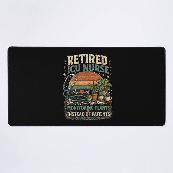 Item preview, Retired ICU Nurse Monitoring Plants Instead of Patients Classic T-Shirt designed and sold by podlook.