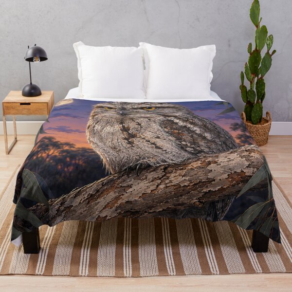 Item preview, Moonlit Tawny Frogmouth designed and sold by Pixel Junkies Studio.