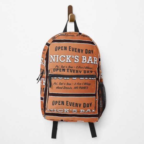 Item preview, Nick's Bar Open Every Day designed and sold by Normbot2000.