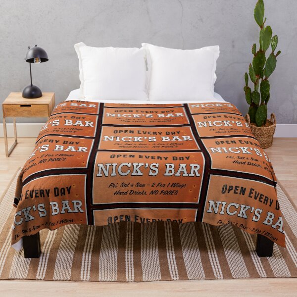 Item preview, Nick's Bar Open Every Day designed and sold by Normbot2000.