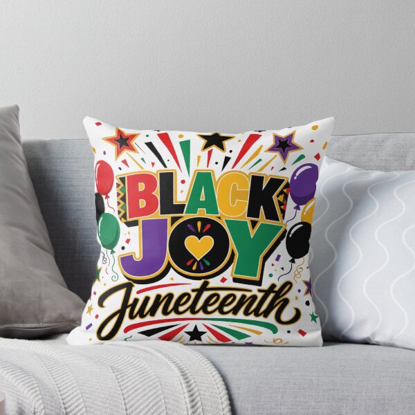Item preview, Black Joy Juneteenth Celebration Colorful Festive Design designed and sold by PlushFutura.