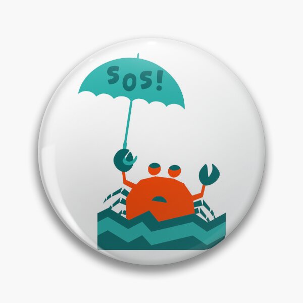 Item preview, Crab in the ocean designed and sold by ANVivid.
