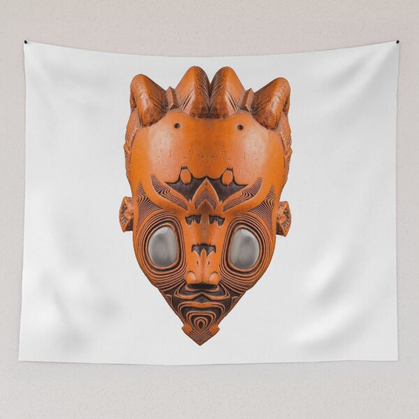 Item preview, Ember Horned Mask Geometry designed and sold by AirCrayons27.