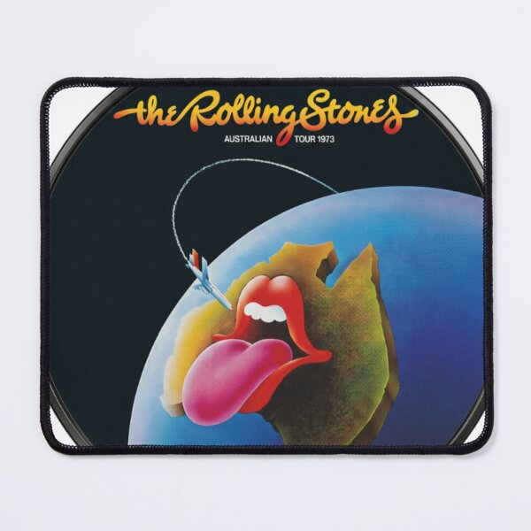 Item preview,  ROLLING STONED AUSTRALIA TOUR CONCERT FAN ART 1973 designed and sold by V3GFX.