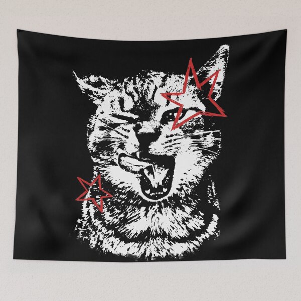Item preview, Punk Chaos Cat designed and sold by GoodGD.