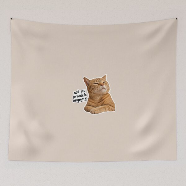 Item preview, Funny Realistic Smug Cat Sticker Cute Reaction Meme designed and sold by Digital_products_0111.