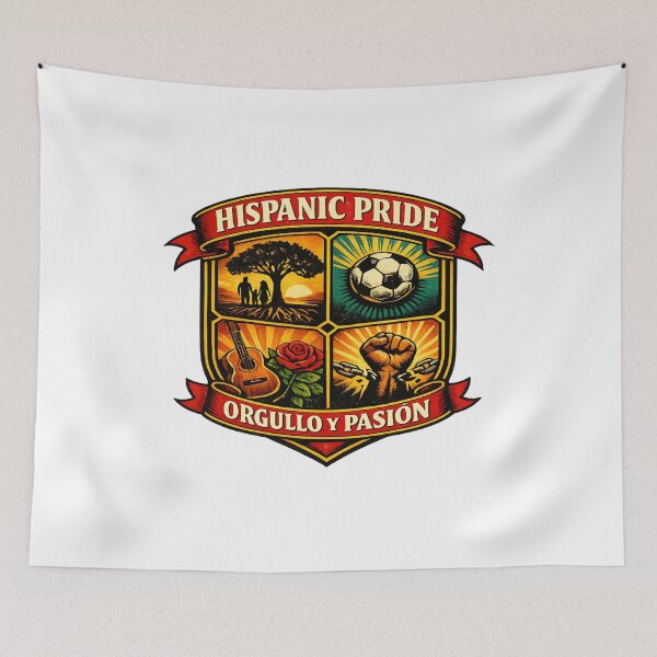 Item preview, Escudo del Orgullo Hispano: Orgullo y Pasión designed and sold by Dresut.