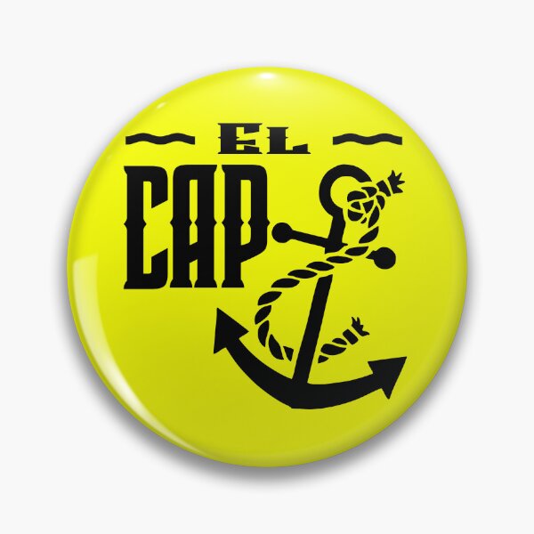 Item preview, The Captain – Vintage Nautical Design with Anchor | Marine Style and Sport Fishing designed and sold by rubenarocho.