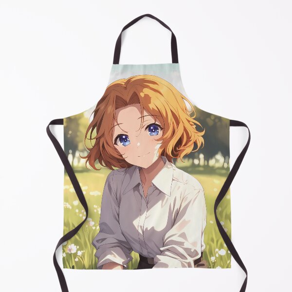 Item preview, Orange Pekoe Girls Und Panzer Meadow Wildflowers Sunny Day designed and sold by PMartistStudio.