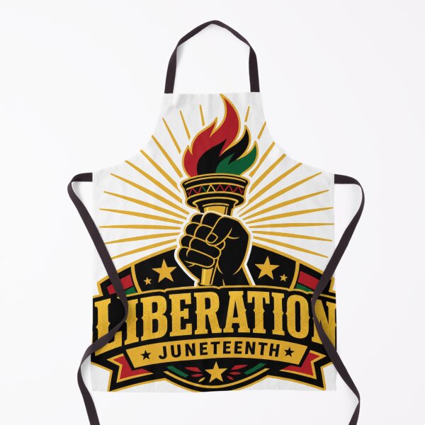 Item preview, Liberation Juneteenth Torch Fist Black Power Art designed and sold by PlushFutura.