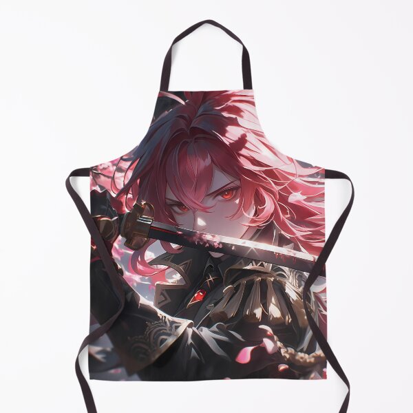 Item preview, Diluc Genshin Impact Cherry Blossoms Intense Cinematic designed and sold by PMartistStudio.