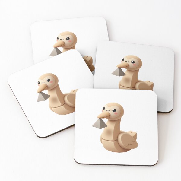 Item preview, 3D Sandstone Clay Duck with Pyramid designed and sold by AbanoubStore.