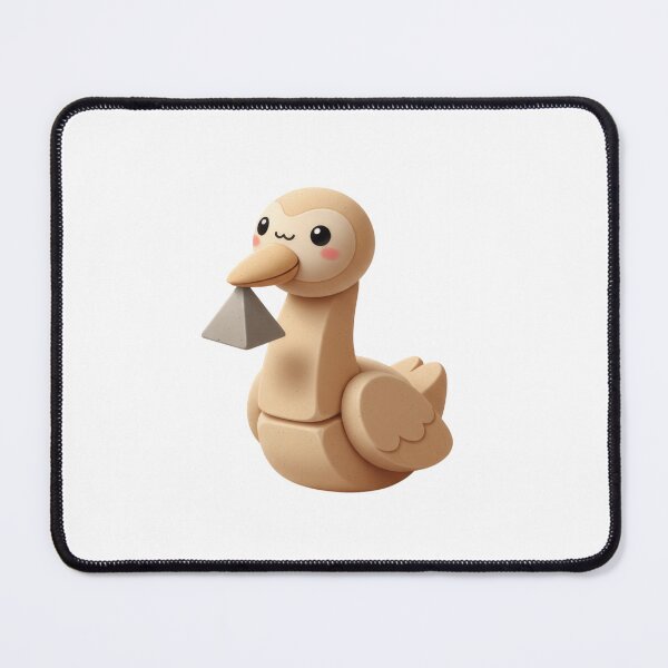 Item preview, 3D Sandstone Clay Duck with Pyramid designed and sold by AbanoubStore.