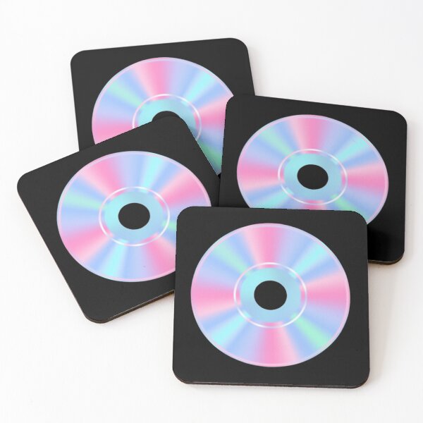 Item preview, Minimalist Holographic CD | Aesthetic Liquid Y2K designed and sold by Rawafi Art Studio.