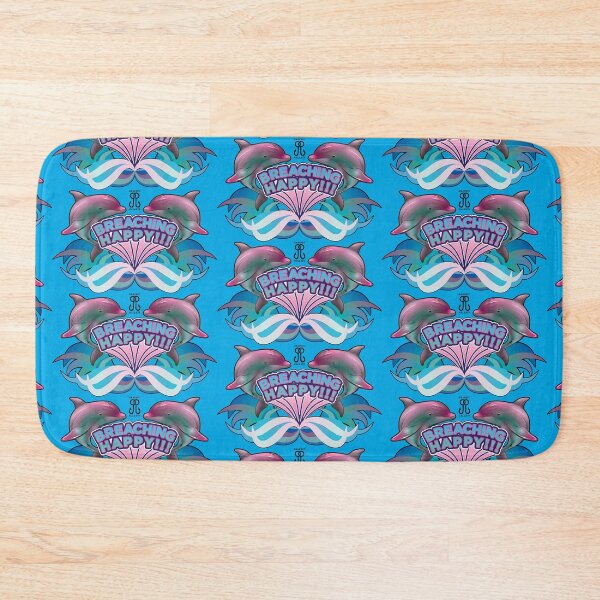 Item preview, Breaching Happy Dolphins designed and sold by Graphic-Galleys.