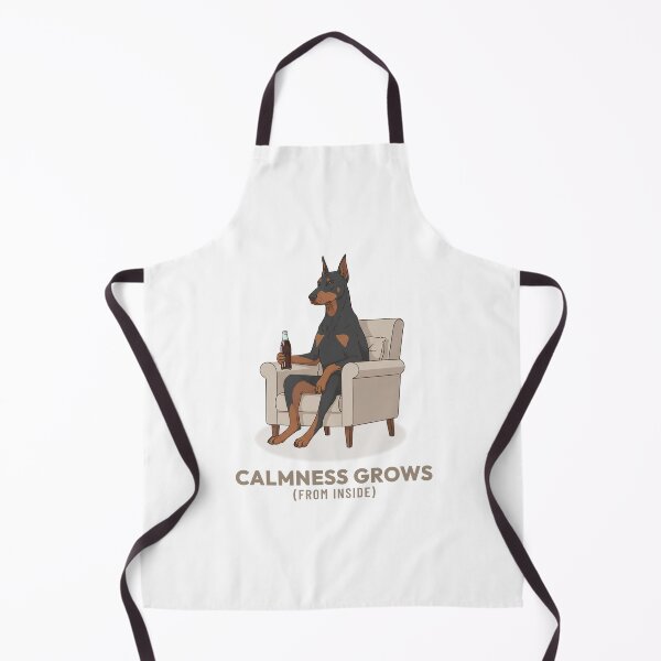 Item preview, Retro Doberman Drinking Soda Vintage Illustration designed and sold by Cozy Vintage Animal.