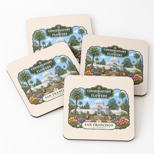 Item preview, Conservatory of Flowers, San Francisco, California designed and sold by Myra365Art.