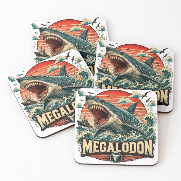 Item preview, Prehistoric Megalodon Shark Vintage Sea Creature designed and sold by JonelleTshirts.