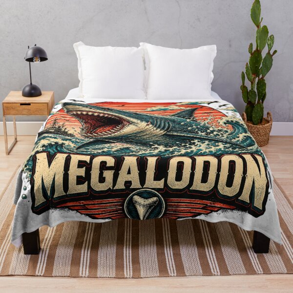 Item preview, Prehistoric Megalodon Shark Vintage Sea Creature designed and sold by JonelleTshirts.