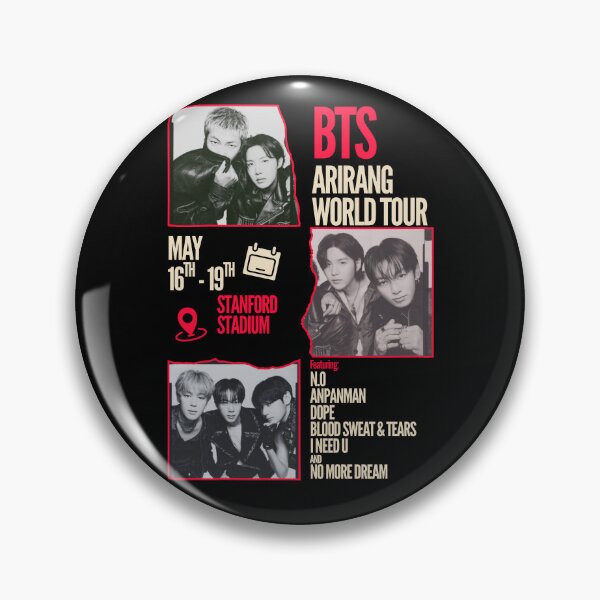 Item preview, Cartel del concierto de Arirang en Stanford con canción secreta designed and sold by HooligalienCo.