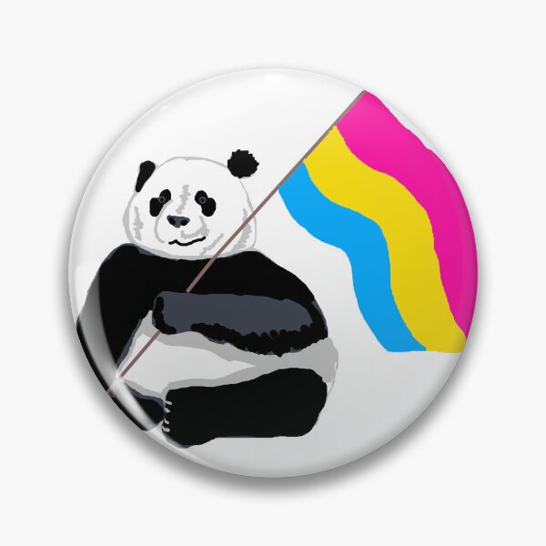 Item preview, PANda flag bearer designed and sold by abitofaromantic.
