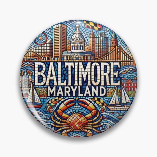 Item preview, Baltimore Maryland Crab Chesapeake Bay  designed and sold by SalterDesigns.
