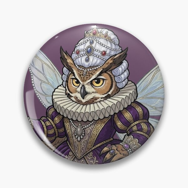 Item preview, The Fairy Owlmother - Regal Relics Fantasy Art designed and sold by PerfectTerrible.